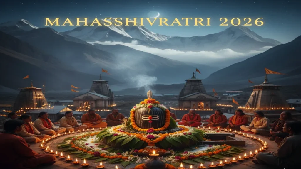 Mahashivratri 2026 date with Lord Shiva night worship and Shivling puja
