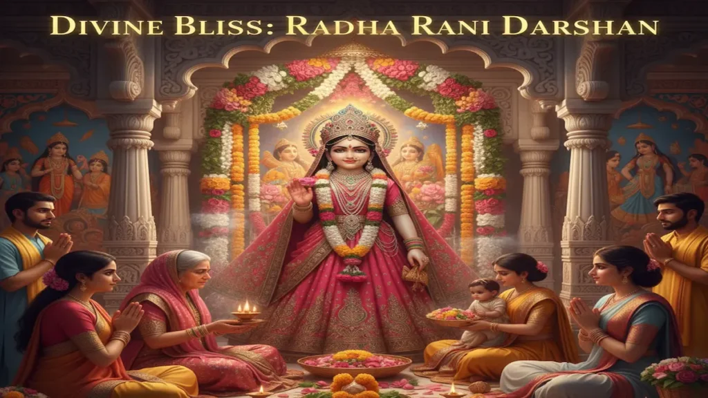 Radha Ashtami 2026 date celebration of Shri Radha Rani in Barsana and Vrindavan