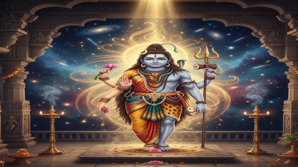 शिव और शक्ति का अद्भुत अर्धनारीश्वर दिव्य रूप